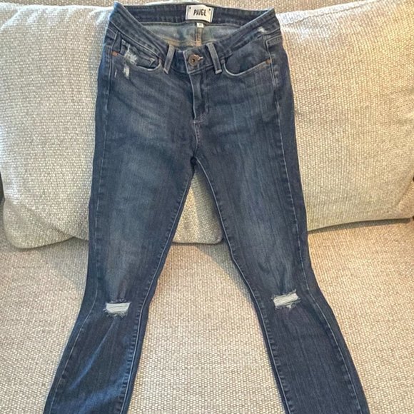 PAIGE Denim - Paige ripped denim size 27 skinny jeans